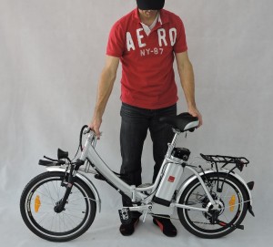 flitzerli eBike f3 Lenker eingeklappt