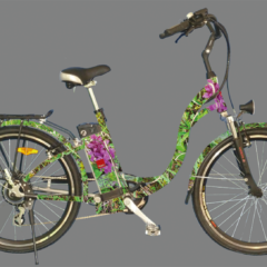 eBike flitzerli f2 ALPEN BLUMEN DESIGN